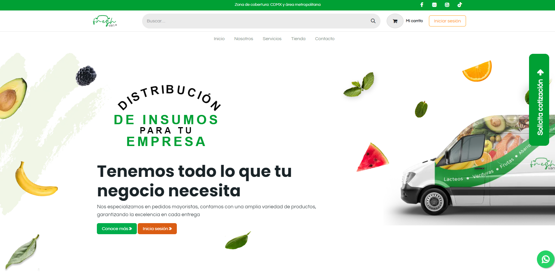 web FRESHVAN